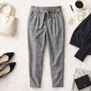 Vero Moda Women's Size 16 Check Paperbag K Curve Pants 36" Waist New with Tags